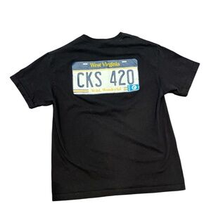 Cookies Cannabis Brand WV License Plate 420 Unisex T-shirt L